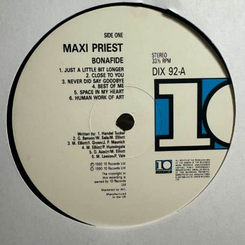 Maxi Priest – Bonafide