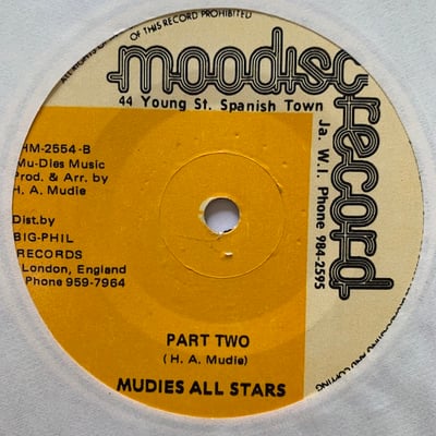 The Eternals, Mudies All Stars - Push Me In The Corner / Part Two picture 2