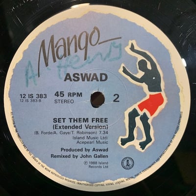 Aswad - The Message / Set Them Free picture 4