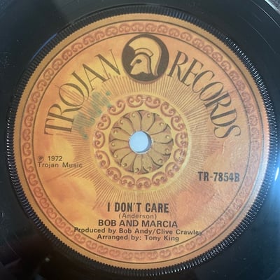 Bob & Marcia - But I Do / I Don't Care picture 2
