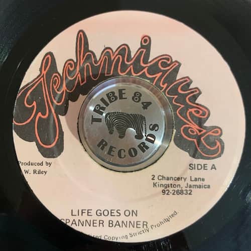 Spanner Banner – Life Goes On