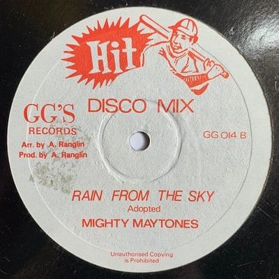The Maytones, The Maytones, Prince Far I - Creation Time / Rain From The Sky picture 2