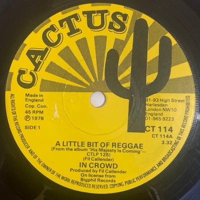 The In Crowd - A Little Bit Of Reggaepicture