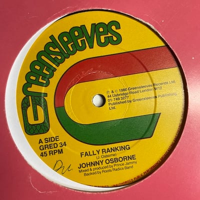 Johnny Osbourne - Fally Ranking picture 4