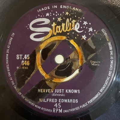 Wilfred Edwards - Whenever There's Moonlight / Heaven Just Knows picture 2