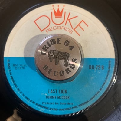 Alton Ellis, Tommy McCook & The Supersonics - Remember That Sunday / Last Lick picture 2