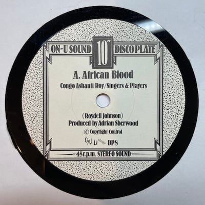 Congo Ashanti Roy, Singers & Players - African Blood / Hands & Hearts picture 4