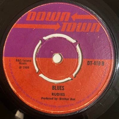Tony Tribe, The Rudies - Red, Red Wine / Blues picture 2