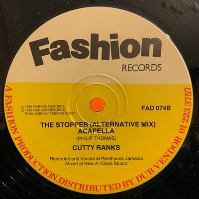 Cutty Ranks - The Stopper picture 2