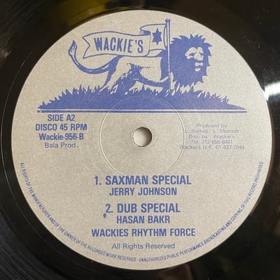 Sugar Minott, Lover D, Jerry Johnson, Hasan Bakr - Hi Hello / Saxman Special picture 2