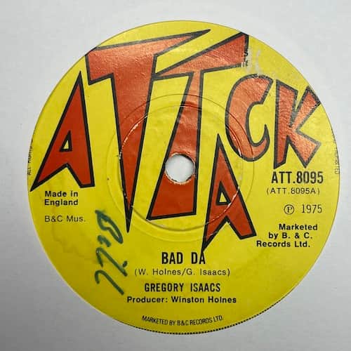 Gregory Isaacs – Bad Da