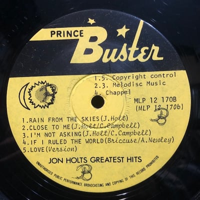 John Holt - Jon Holts Greatest Hits picture 4