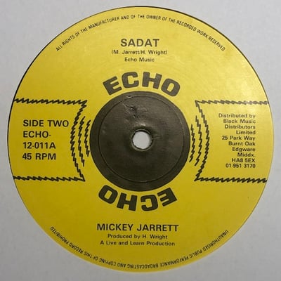Wayne Jarrett, Mikey Jarrett - Satta Dread / Sadat picture 2