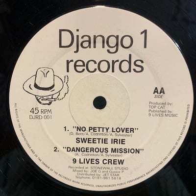 Top Cat, Tenor Fly, Sweetie Irie, 9 Lives Crew - Ganja Fi Smoke / No 4 Play / No Petty Lover / Dangerous Mission picture 2