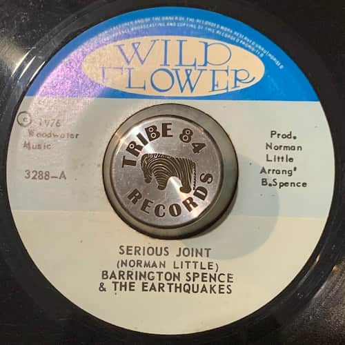 Barrington Spence, The Earthquakes – Serious Joint