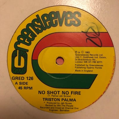 Tristan Palmer, Barry Brown - No Shot No Fire / Jukes And Watch picture 2
