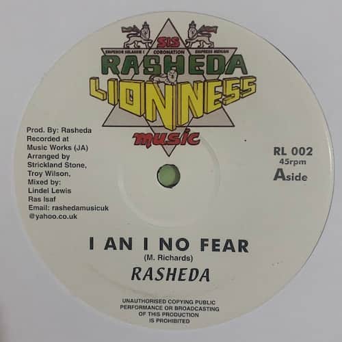 Sister Rasheda – I An I No Fear / Fly I Flag