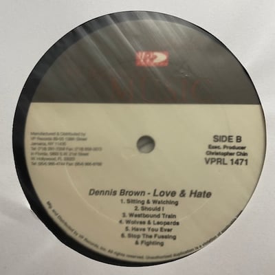 Dennis Brown - Love & Hate (The Best Of Dennis Brown) picture 3