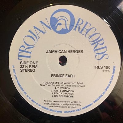 Prince Far I - Jamaican Heroes picture 3