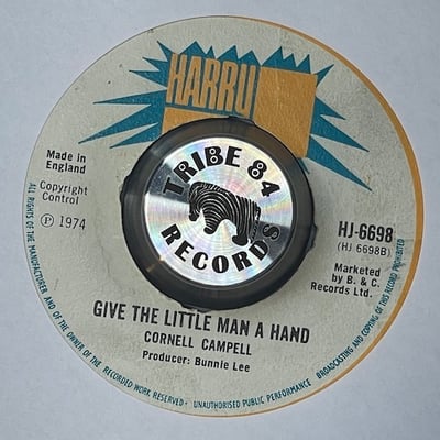 Cornell Campbell - Country Boy / Give The Little Man A Hand picture 2