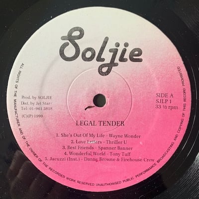 Various - Legal Tender picture 3