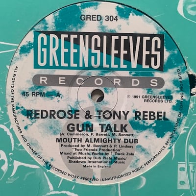 Anthony Red Rose, Tony Rebel - Gun Talk / Sound Talk picture 3