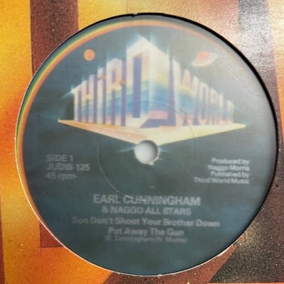 Earl Cunningham, Naggo All Stars - Son Don't Shoot Your Brother Down (Put Away The Gun) / Loving Feeling picture 2