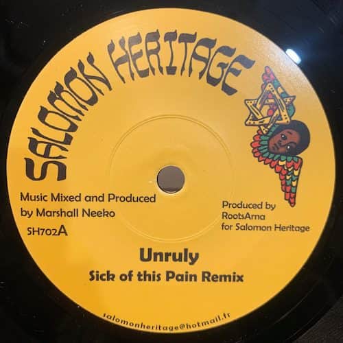 Unruly, Marshall Neecko – Sick Of This Pain Remix