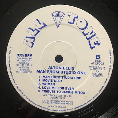 Alton Ellis - Man From Studio One picture 4