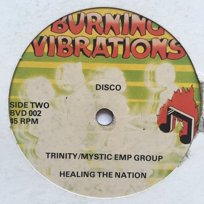 Trinity, Mystic Eyes - Roots Man Party / Healing The Nation picture 2