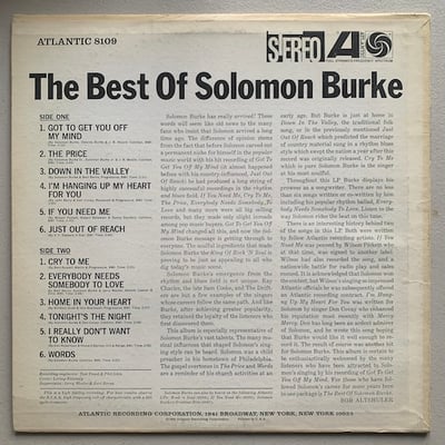Solomon Burke - The Best Of Solomon Burke picture 2
