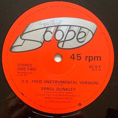 Errol Dunkley - O.K. Fred picture 2