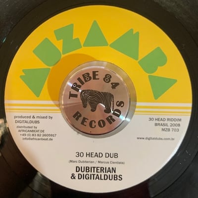 Ras Mac Bean, Dubiterian, Digital Dubs - Travelling Man / 30 Head Dub picture 2