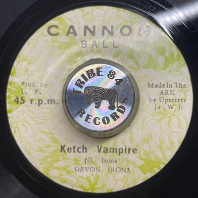 Devon Irons, The Upsetters - Ketch Vampire / Ketch A Dub picture 2
