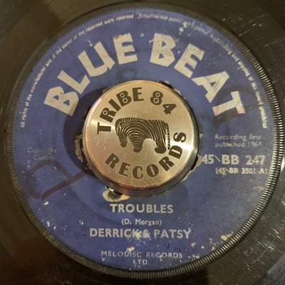 Derrick And Patsy - Troubles / Right picture 2