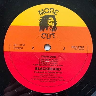 Blackbeard - I Wah Dub picture 4