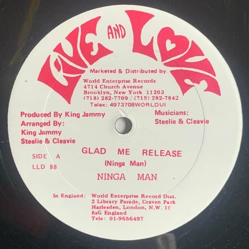 Ninjaman – Glad Me Release