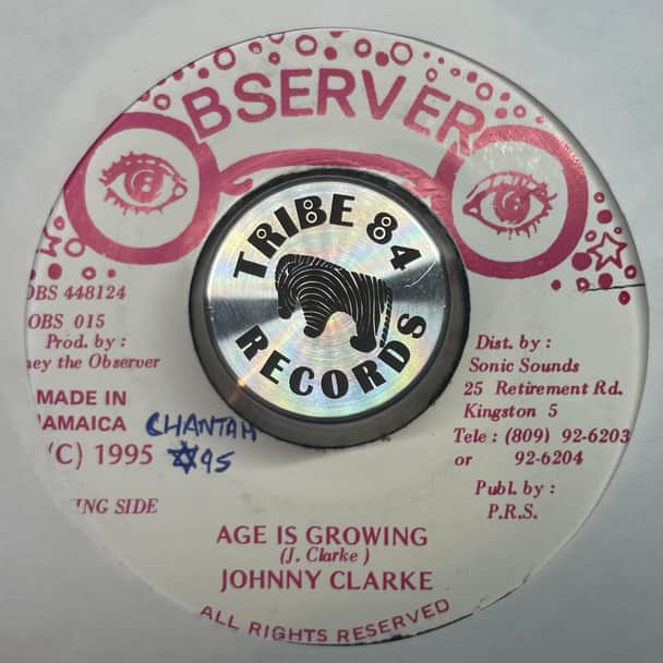 Johnny Clarke – Age Is Growing