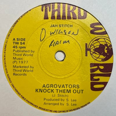 Jah Stitch - Agrovators Knock Them Out picture 2
