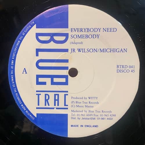 Junior Wilson, Papa Michigan – Everybody Need Somebody
