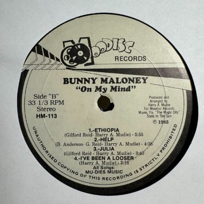 Bunny Maloney - On My Mind picture 4