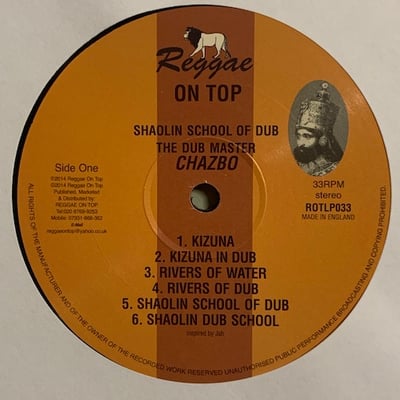 Chazbo - Shaolin School Of Dub picture 3