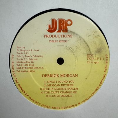 Derrick Morgan - You Can't Change Me picture 3