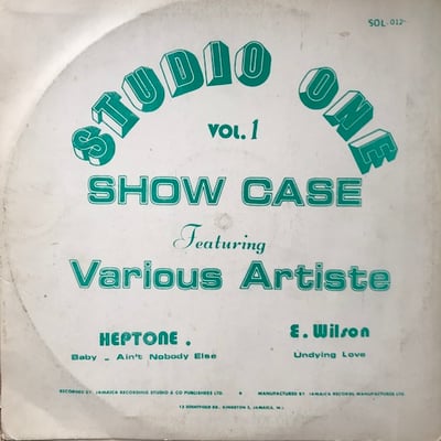 Various - Studio One Showcase Vol. 1 picture 2