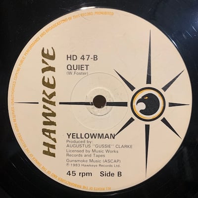 Yellowman - Sensemillia / Quiet picture 2