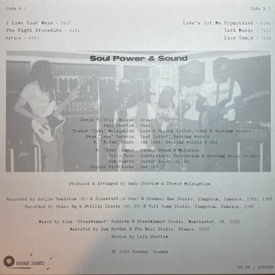 Soul Power & Sound, Al Breadwinner - In Dub Procedure picture 2