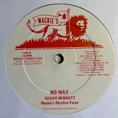 Sugar Minott - Tek A Set picture 2