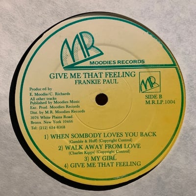 Frankie Paul - Give Me That Feeling picture 4