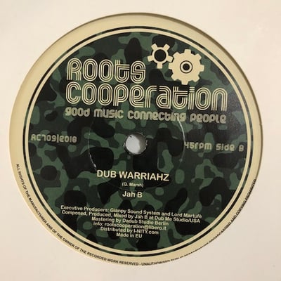 Macka B, Jah B - Muzikal Warriahz / Dub Warriahz picture 2