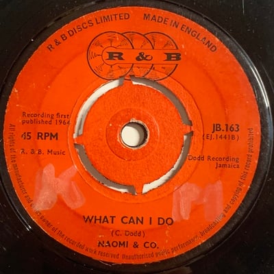 Tommy McCook Band, Clive & Naomi - Bridge View / What Can I Do picture 2